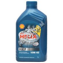 Масло моторное Shell Helix HX7 10w40, 1 литр