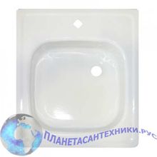 Мойка Гомель эмалированная с кронштейнами 50х60