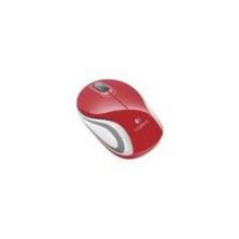 Мышь Logitech Wireless Mouse M187, Red,