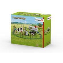 Schleich Семья коров на пастбище