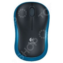 Logitech M185 Dark Blue Wireless USB