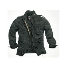 Куртка M65 Regiment теплая чёрный камуфляж Surplus (Германия)