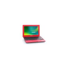 нетбук Lenovo IdeaPad S110, 59-345605, 10.1 (1024x600), 2048, 320, Intel Atom N2800(1.86), Intel GMA X3600, LAN, WiFi, Win7Starter, веб камера, red, красный
