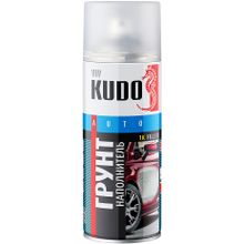 Kudo Auto 1K Filler 520 мл черный