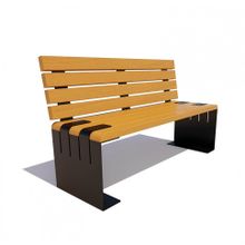 Скамейка садовая «СИМФЕРОПОЛЬ» (1,8м)