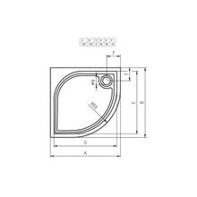 Душевой поддон Riho Kolping DB18 (DB1800500000000) 100x100