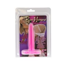 Розовая силиконовая втулка BUTT HUNGRY 5 SILICON ANAL TOOL PINK - 12,7 см. Розовый