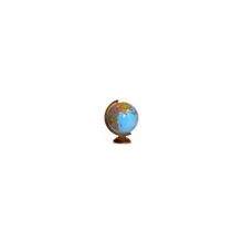 Политический глобус Земли диаметром 320 мм, на деревянной подставке, с подсветкой