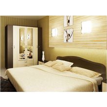 Кровать Вега (Размер кровати: 140Х200, Цвет корпуса: Венге Дуб)