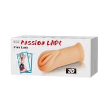 Мастурбатор-вагина Pink Lady 3D без вибрации телесный