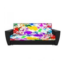 Диван Граффити - 13 пружинный блок, фотопринт 120