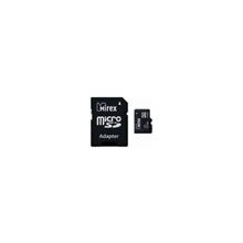 Флеш карта microSDHC 8Gb Class4 Mirex, черный