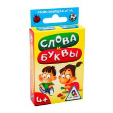 Настольная обучающая игра «Слова и буквы» 2868038