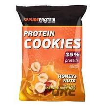 Печенье протеиновое Pure Protein, мед и орехи (12 шт), 960 г