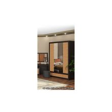 Саванна Шкаф для одежды с зеркалом 4х дверный №16 + Подставка №24