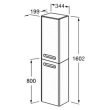 Шкаф-пенал Roca Gap виноград L