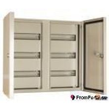 Металлокорпус электрощита ЩРН-72 IP31 540х600х120 с монтажной платой (ВхШхГ)