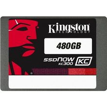 Tвердотельный накопитель Kingston SSD 480GB KC300 Series SKC300S37A 480G {SATA3.0, 7mm}