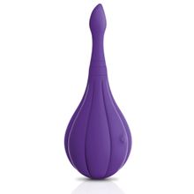 Фиолетовый вибростимулятор Focus Sonic Vibrator с 3 насадками Фиолетовый