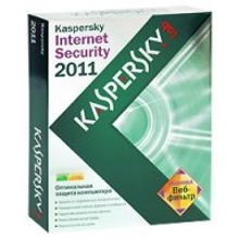 Антивирус Kaspersky Internet Security 2011 (на 2 ПК). Лицензия на 1 год