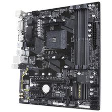 Мат. плата GIGABYTE GA-AX370M-DS3H rev1.1 (RTL) AM4    X370    2xPCI-E DVI+HDMI GbLAN RAID SATA MicroATX 4DDR4