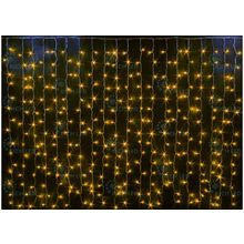 Rich LED 2*1.5 м, цвет: желтый. Прозрачный провод