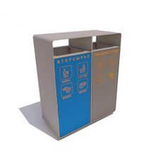 Урна «ГОРОД» для раздельного сбора мусора»