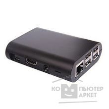 Raspberry Корпус  PI 3 PI 2 model B model B+ Black овальный, на винтах 41433