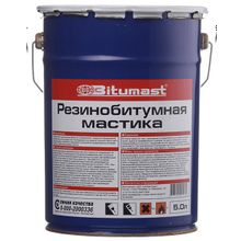 БИТУМАСТ мастика резинобитумная (5л)   BITUMAST мастика резинобитумная (5л)