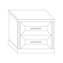 ПМ: КУРАЖ Тумба прикроватная Венето