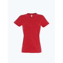 Футболка женская 190, красный - XXL