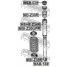 Втулка Заднего Амортизатора Mitsubishi Msb039 Febest арт. MSB039