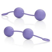 Фиолетовые вагинальные шарики Lia Love Balls Фиолетовый