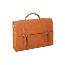 Ashwood leather Портфель для ноутбука кожаный Ashwood Cambridge Walter Tan