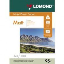 LOMOND 0102129 фотобумага матовая А3 (297 х 420 мм) 95 г м2, 100 листов
