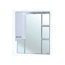 Дрея-85 зеркало шкаф, 83 см, белое, левое, правое, Bellezza