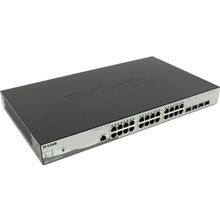 Коммутатор D-Link    DGS-1210-28MP   ME   B1A    Управляемый коммутатор (24UTP 1000Mbps PoE + 4SFP)