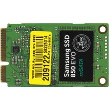 Накопитель  SSD 250 Gb mSATA 6Gb s Samsung 850 EVO mSATA    MZ-M5E250BW    (RTL)  V-NAND TLC