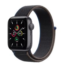 Умные часы Apple Watch SE GPS 40mm Aluminum Case with Sport Loop (Space Gray Charcoal)