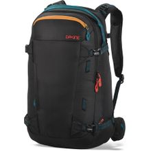 Рюкзак женский для катания на сноуборде с рамой креплением для лыж Dakine Womens Heli Pro Ii 28L Black Ripstop чёрный