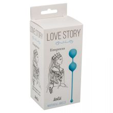 Lola toys Голубые вагинальные шарики Love Story Empress Waterfall Breeze