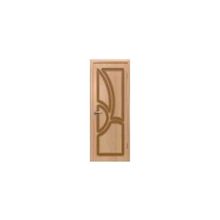 Полотно дверное Греция 9ДГ1 (Владимирская фабрика) шпон, цвет-светлый дуб
