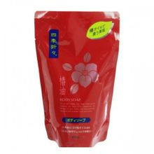 Жидкое мыло для тела с экстрактом камелии Kumano Shiki OriOri Body Soap 450мл