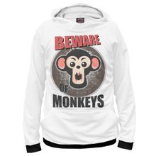 Худи Я-МАЙКА Beware of Monkeys