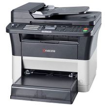 МФУ Лазерный kyocera fs-1125mfp (1102m73ru0 1102m73ruv) a4 duplex net 25стр копир принтер сканер факс usb 2.0