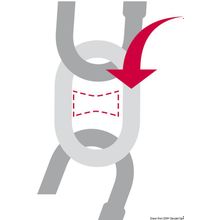 Osculati Chain marker 8 mm 50 inserts, 01.501.08