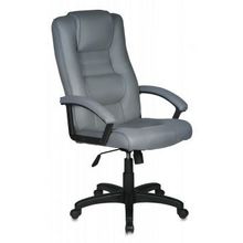 Кресло для руководителя Бюрократ T-9906AXSN F11 серый F11 искусственный нубук