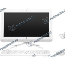 Моноблок HP "22-b013ur" X0Z36EA (Celeron J3060-1.60ГГц, 4ГБ, 500ГБ, HDG, DVD±RW, LAN, WiFi, BT, WebCam, 21.5" 1920x1080, FreeDOS) + клавиатура + мышь [135514]