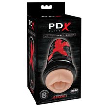  Телесный мастурбатор-ротик Air Tight Oral Stroker