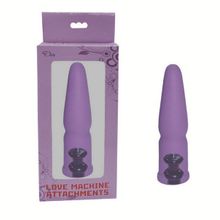 Фиолетовая анальная насадка для секс-машин Фиолетовый